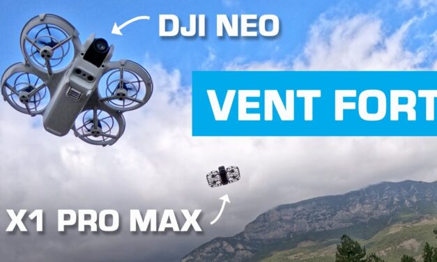 TEST VENT FORT : DJI NEO vs HOVERAir X1 PRO MAX