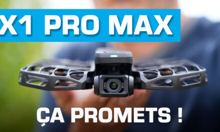 Premiers vols test avec le drone HOVERAir X1 PRO MAX